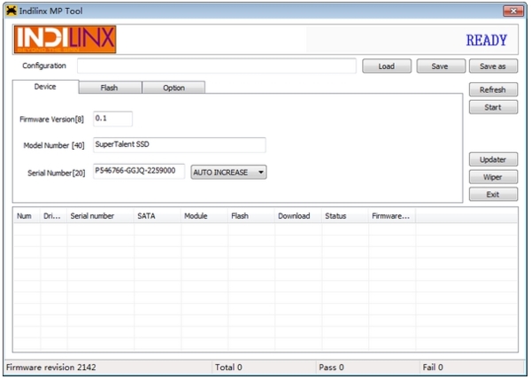Indilinx MP Tool软件图片2