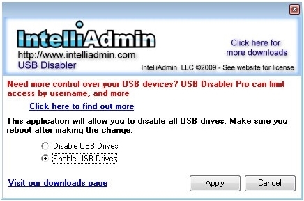 USB Disabler软件图片