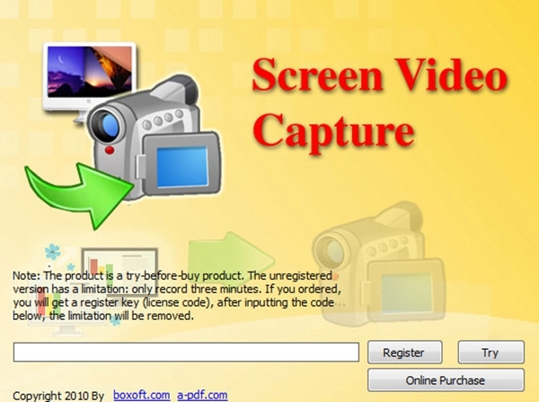 Boxoft Screen Video Capture软件图片2