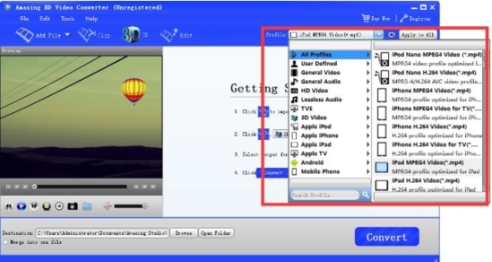 Amazing HD Video Converter(视频格式转换软件)官方版v10.8下载插图1