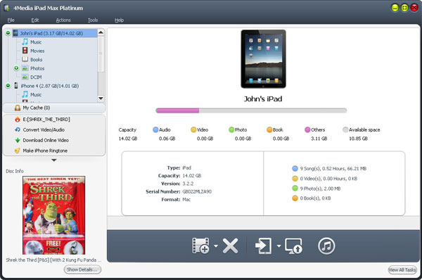 4Media iPad Max Platinum截图