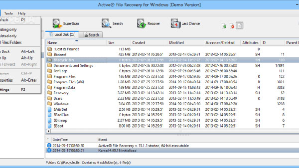 active file recovery截图