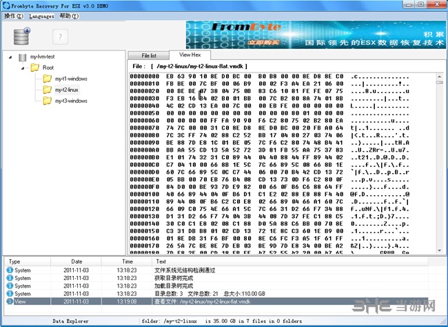 Frombyte Recovery For ESX图片3