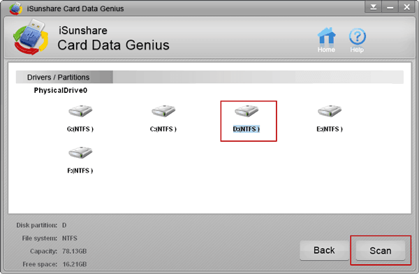 iSunshare Card Data Genius图片3