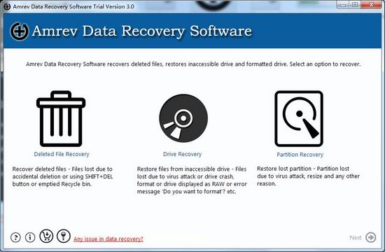 Amrev Data recovery