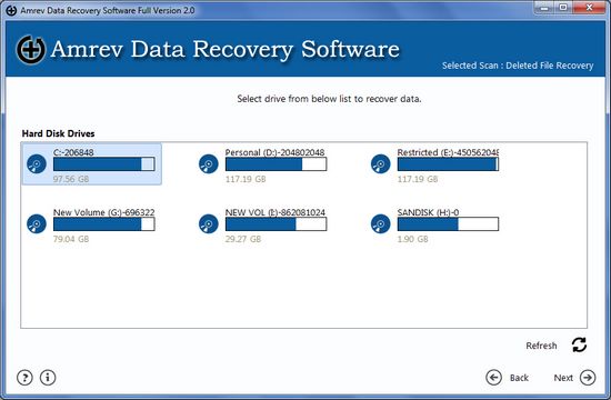 Amrev Data recovery图片