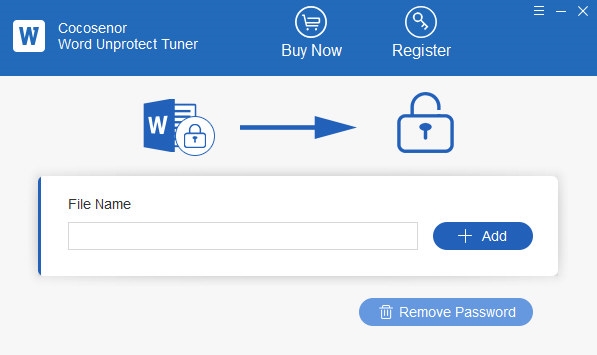 Cocosenor Word Unprotect Tuner软件图片1