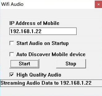 wifiaudio固件|WiFiAudio Server(手机当音响连电脑软件) 绿色版下载插图