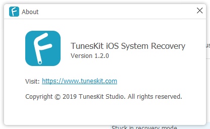 TunesKit iOS System recovery图片2