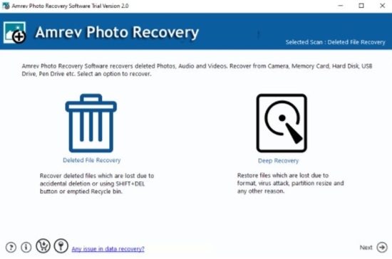 Amrev Photo Recovery(照片恢复软件)官方版v2.0.0.0下载插图