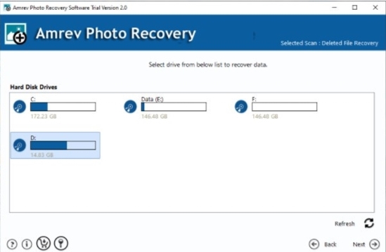 Amrev Photo Recovery(照片恢复软件)官方版v2.0.0.0下载插图1