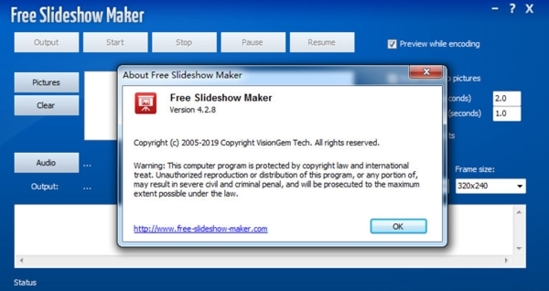 Free Slideshow Maker (幻灯片相册制作软件)官方版v4.2.8下载插图1