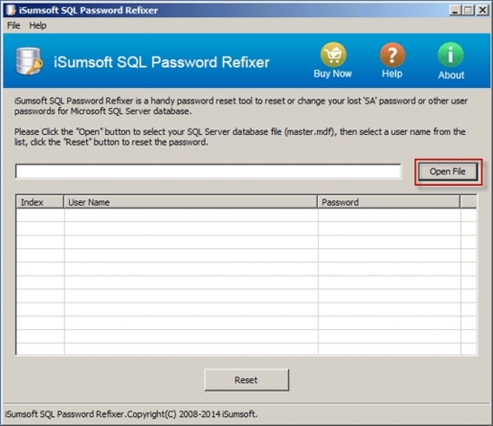 iSumsoft SQL Password Refixer(sql密码重置软件)最新版v3.1.1下载插图2