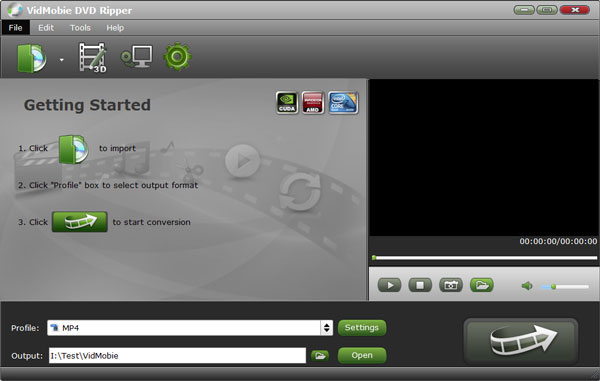 VidMobie DVD Ripper截图