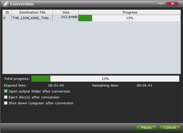 VidMobie DVD Ripper截图