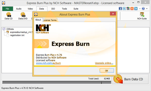 光盘刻录软件|NCH Express Burn Plus 官方版v10.0下载