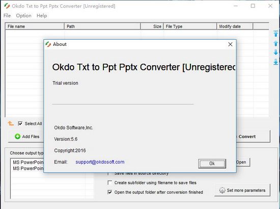 Okdo Txt to Ppt Pptx Converter图片2