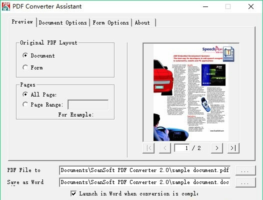 scansoft pdf Converter图片