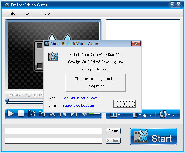 Boilsoft Video Cutter图