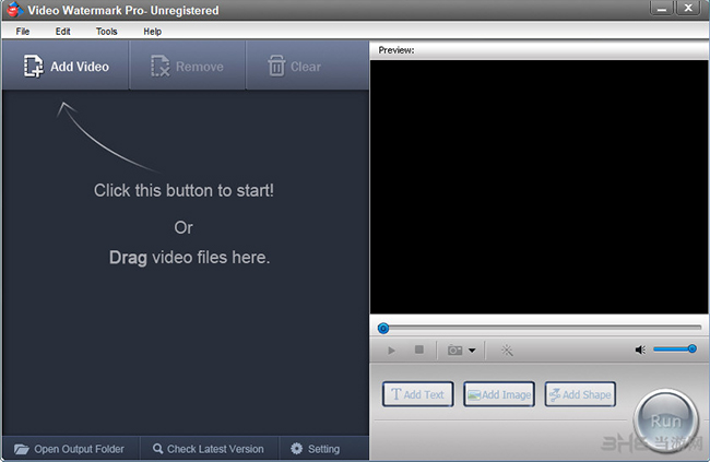 VideoWatermarkPro软件界面截图