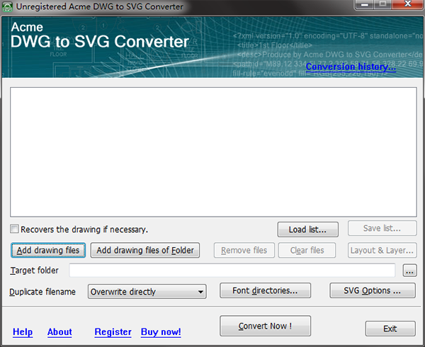 Acme DWG to SVG Converter图片