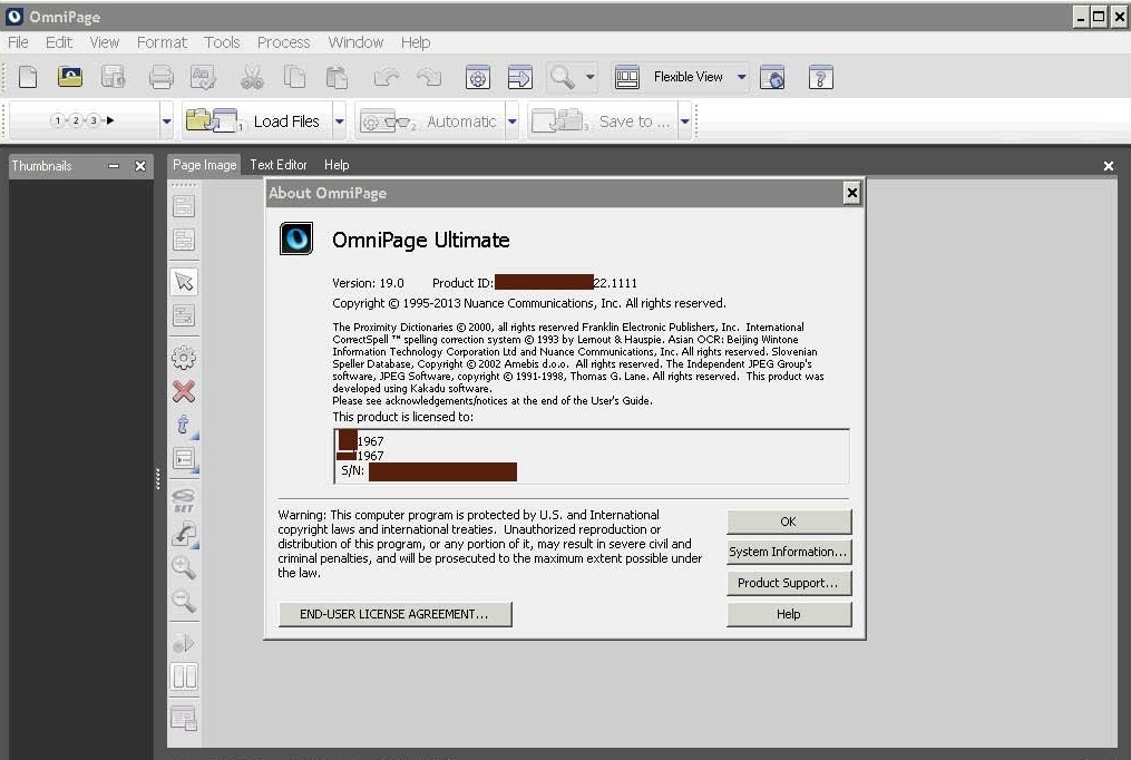 OmniPage Ultimate 19
