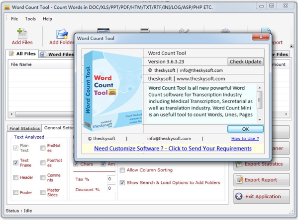 Word Count Tool软件图片3