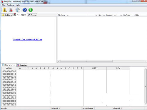 Easy File Undelete截图