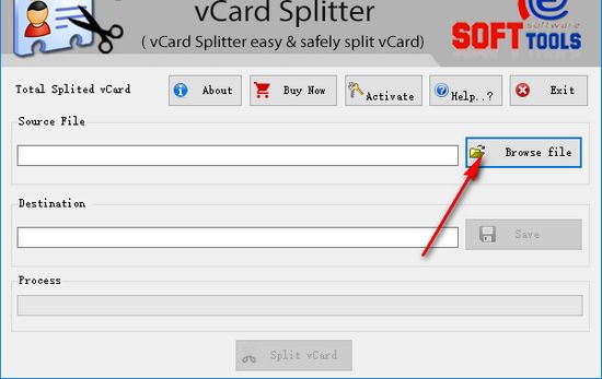 eSoftTools vCard Splitter图片