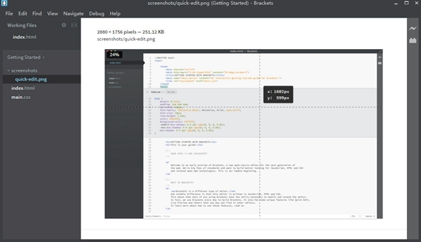Brackets软件图片2