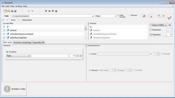 vRenamer (文件批量重命名工具)官方版v1.5.8下载插图