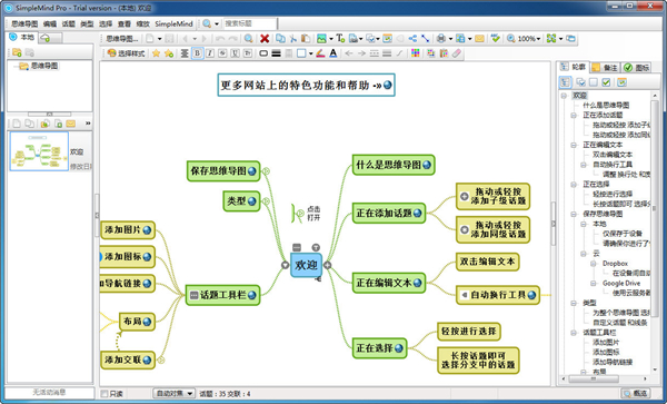 simplemind调中文方法图