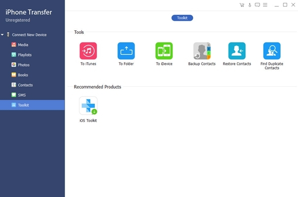Apeaksoft iPhone Transfer软件图片3