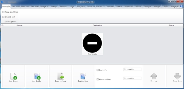 Batch pdf Pro软件图片1
