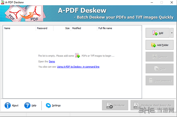 PDF Deskew