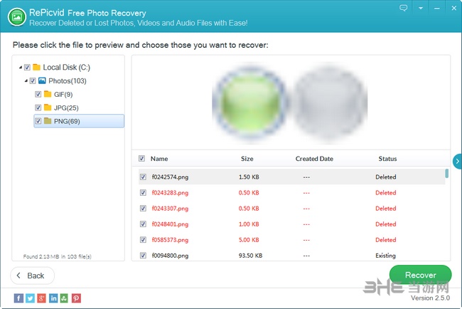 Gihosoft RePicvid Free Photo Recovery图片2