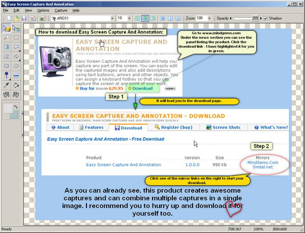 Easy Screen Capture And Annotation截图2