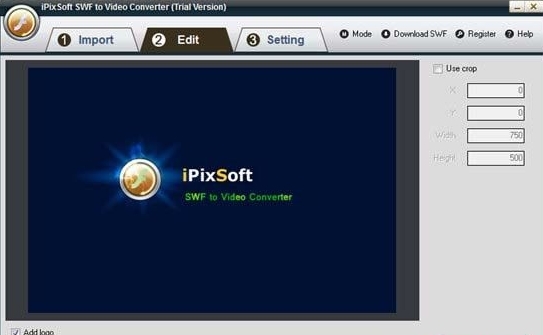 iPixSoft SWF to Video Converter (flash转换视频软件)官方版v3.6.0下载插图1