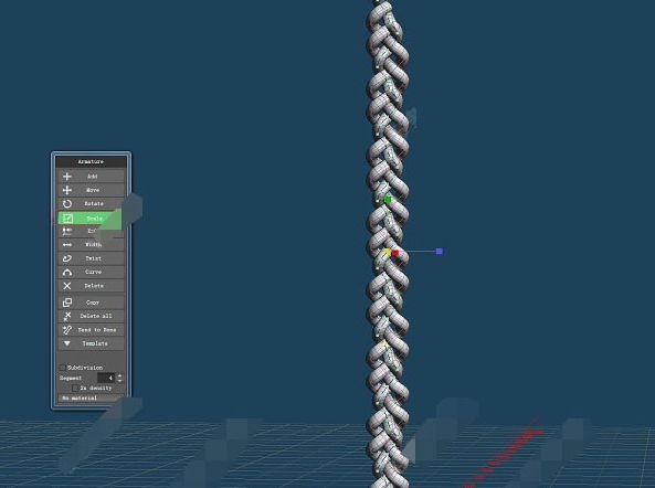 Metasequoia麻花绳制作图片11