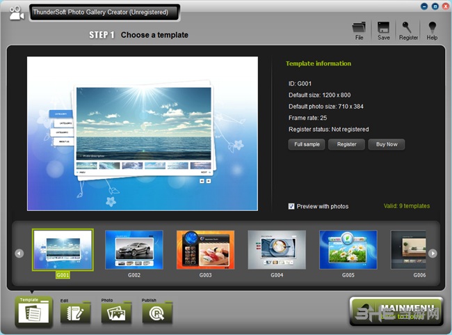 ThunderSoft Photo Gallery Creator图片3