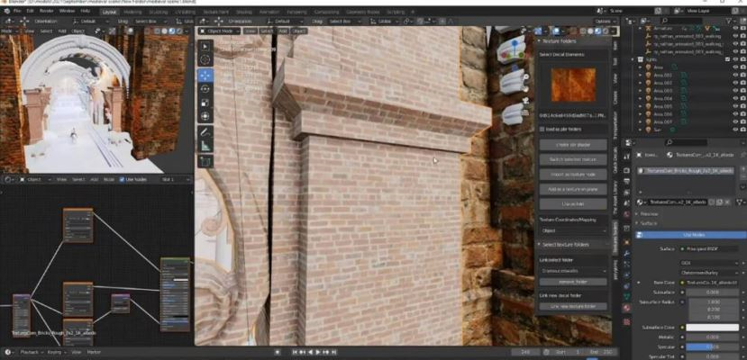 Texture Folders下载|Texture Folders (Blender纹理材质贴图整理管理工具)中文免费版v2.0下载