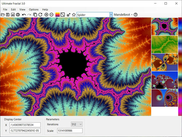 Ultimate Fractal截图