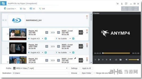 AnyMP4 Bluray Ripper使用教程图片2