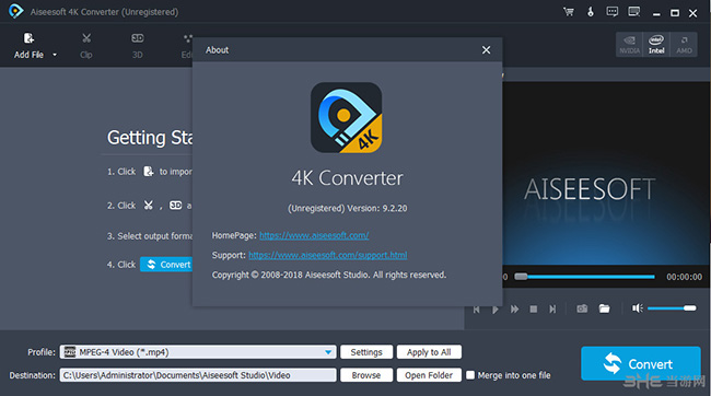 Aiseesoft 4K Converter软件图2
