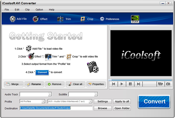 iCoolsoft AVI Converter图片