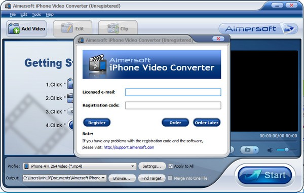 Aimersoft iPhone Video Converter图片