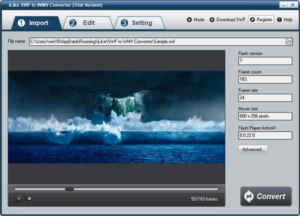iLike SWF to WMV Converter图片