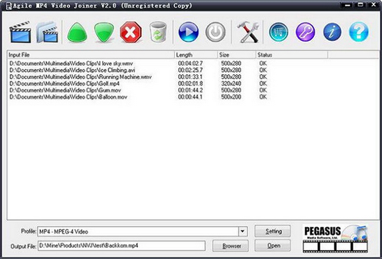 Agile MP4 Video Joiner图片