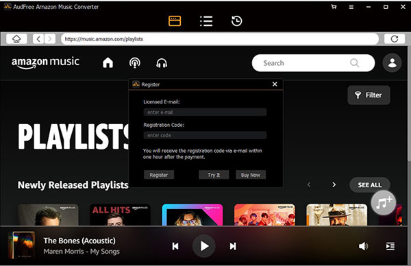 AudFree Amazon Music Converter截图