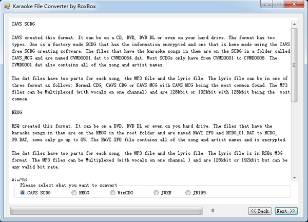 Karaoke File Converter图片2
